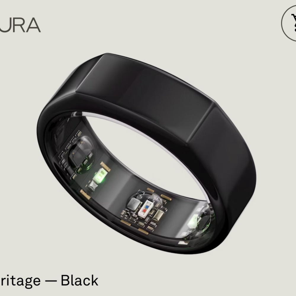 Oura Ring Heritage - Black